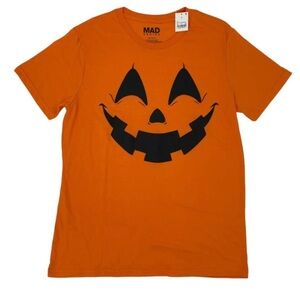 Mad Engine Halloween Jack O' Lantern Pumpkin T-Shirt